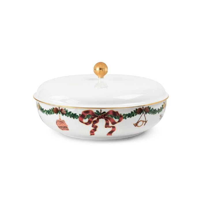 Royal Copenhagen Servierschüssel mit Deckel 21cm