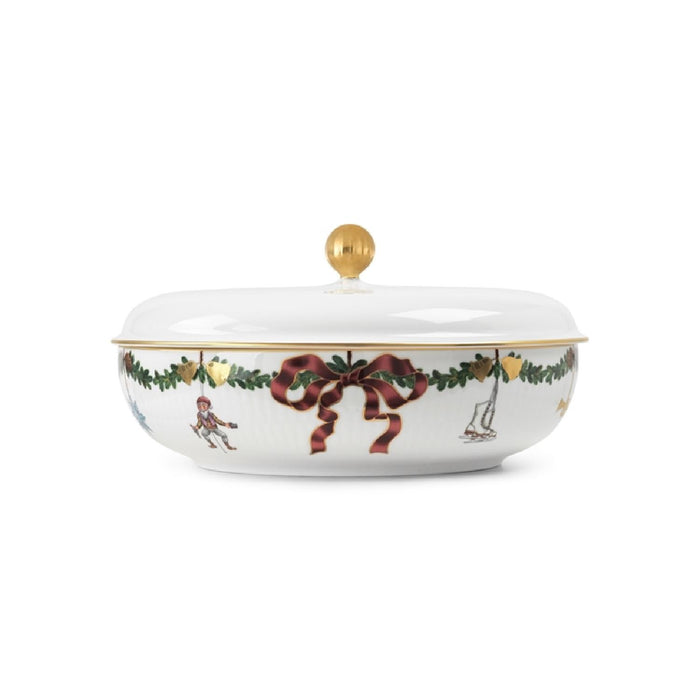 Royal Copenhagen Servierschüssel mit Deckel 21cm