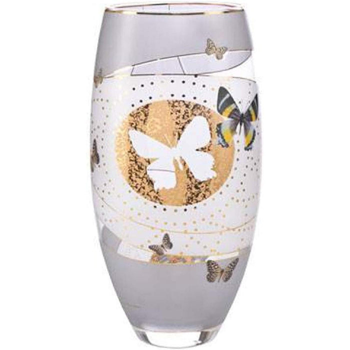 Goebel Artis Orbis Butterflies - Vase grau