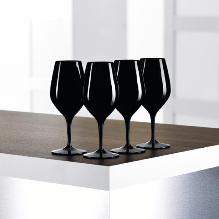 Tastingglas schwarz Set/4 440/31 Authentis UK/3