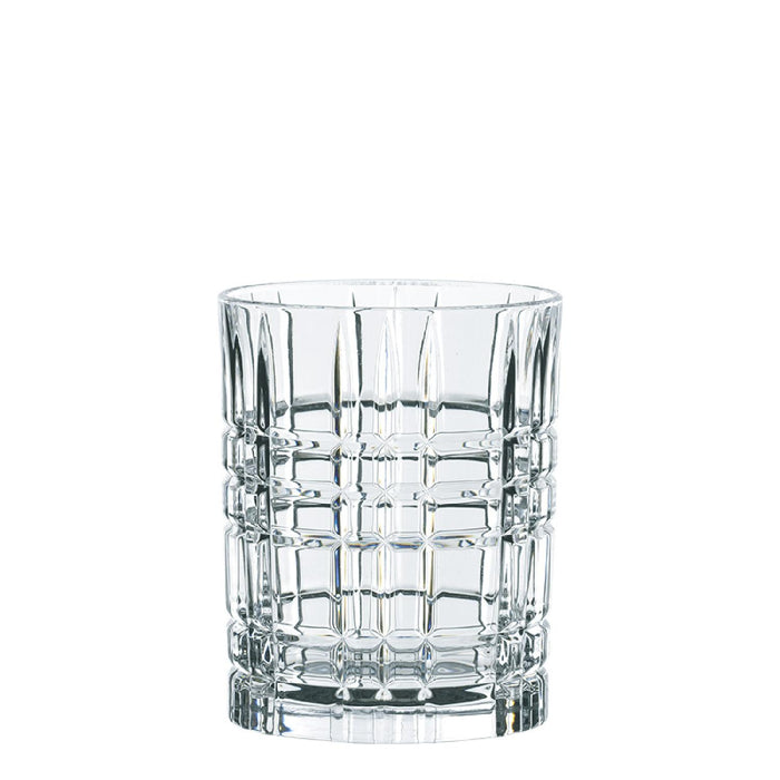 Nachtmann Square Whisky Ice Cube Set: 2 Whiskygläser + 1 Eiswürfelform