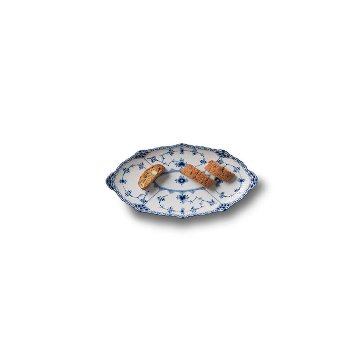 Royal Copenhagen Musselmalet Halbspitze Platte -24,5 cm