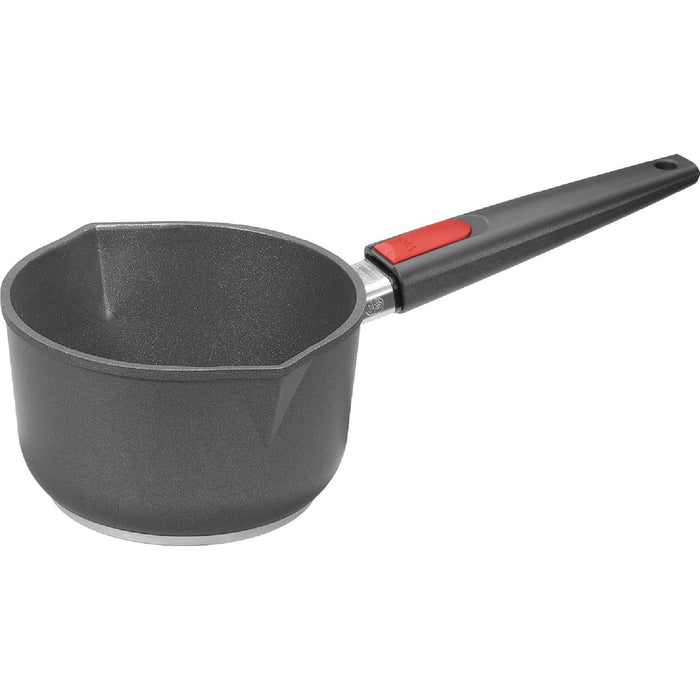 Woll, Nowo Titanium Induction Set, Guss-Stieltopf, AS Ø 18 cm, 10 cm hoch, 2 Liter mit Deckel in Box