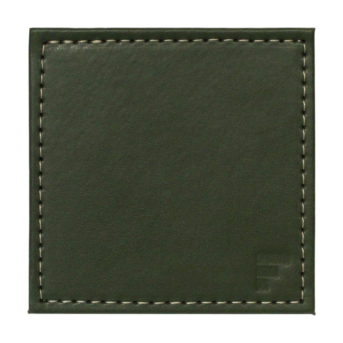 FREEFORM DUO - Untersetzer Olive/Elfenbein, 4er Set