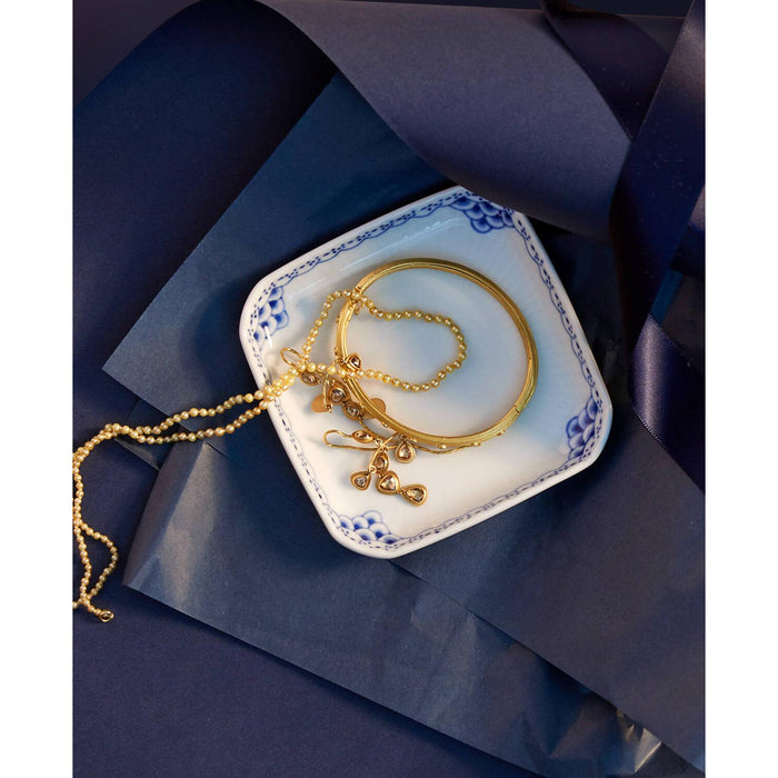 Royal Copenhagen Princess Viereckiger Teller 10 cm