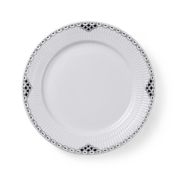 Royal Copenhagen Black Lace Teller 27 cm