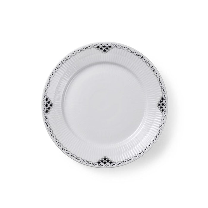 Royal Copenhagen Black Lace Teller 22 cm