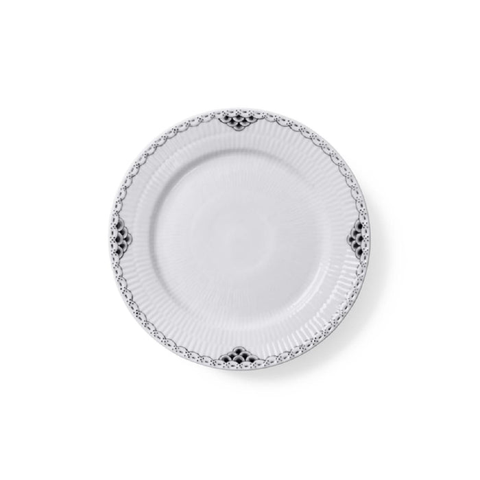 Royal Copenhagen Black Lace Teller 19 cm