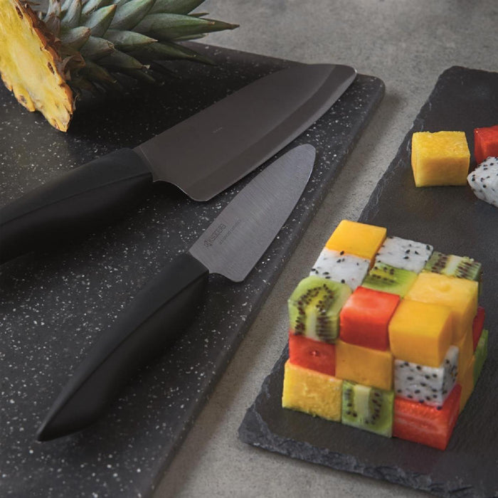 KYOCERA SHIN Geschenkset, Gemüse- & Santokumessser