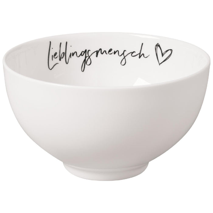 Villeroy & Boch Statement Bol Lieblingsmensch