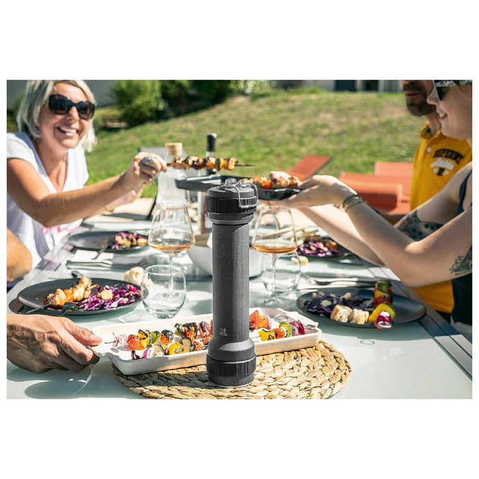 Peugeot BBQ Pfeffermühle graphit mit Licht 30 cm