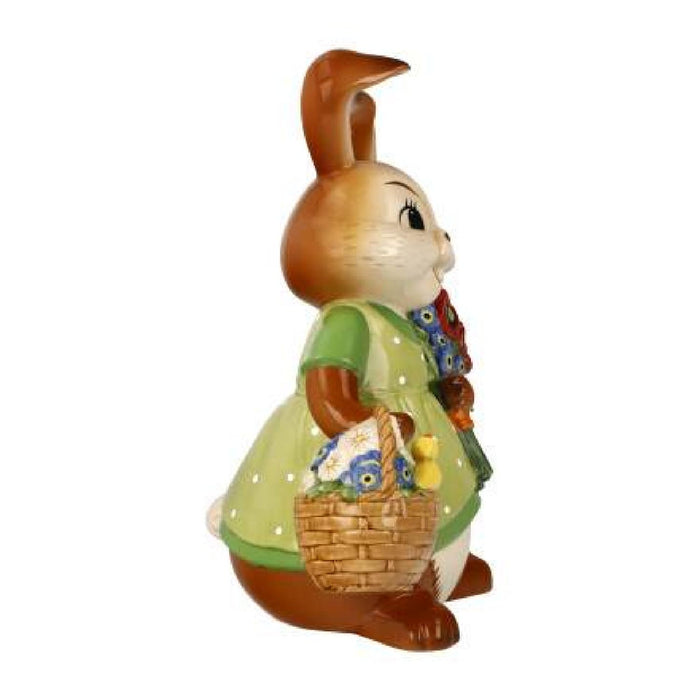 Goebel Osterhasen Hasenmädchen "Ein Blumengruß" - Figur