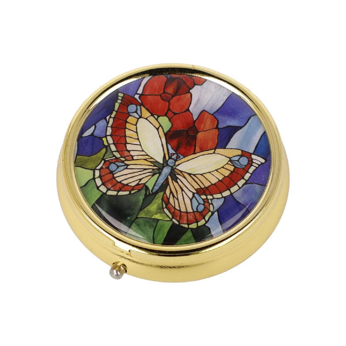 Goebel Louis Comfort Tiffany  - Schmetterlinge - Pillendose