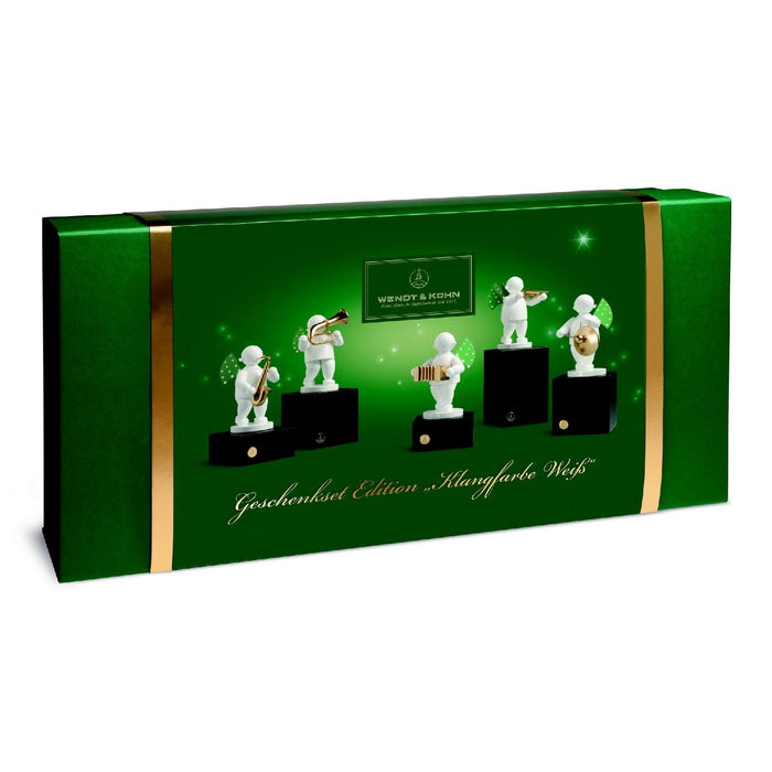 Wendt & Kühn Set Edition "Klangfarbe Weiß", 5 Figuren