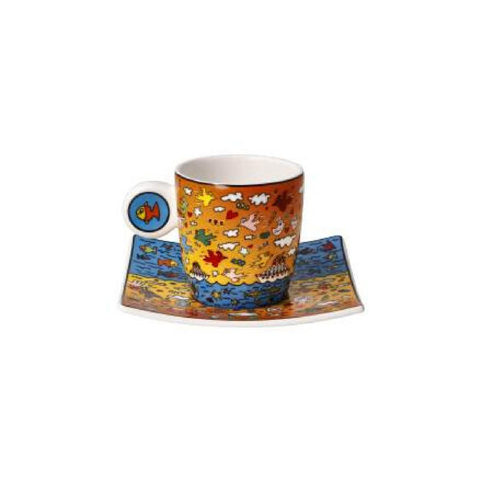 Goebel James Rizzi The Romance of the Sea Espressotasse