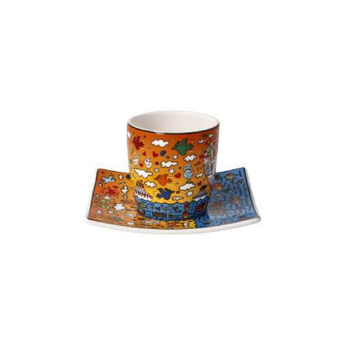 Goebel James Rizzi The Romance of the Sea Espressotasse