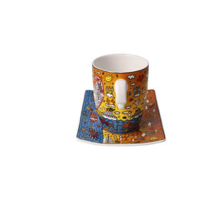 Goebel James Rizzi The Romance of the Sea Künstlertasse mit Untertasse
