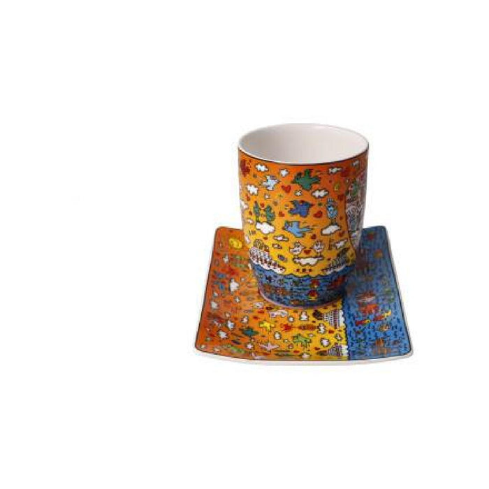 Goebel James Rizzi The Romance of the Sea Künstlertasse mit Untertasse