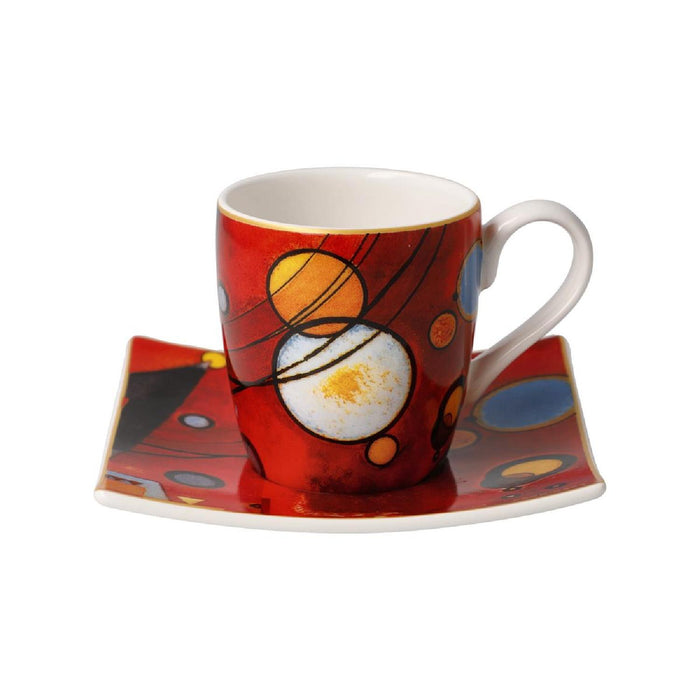 Goebel Wassily Kandinsky - Schweres Rot Espressotasse