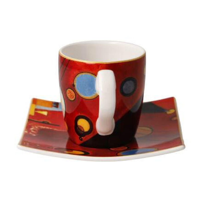 Goebel Wassily Kandinsky - Schweres Rot Espressotasse