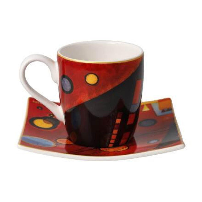 Goebel Wassily Kandinsky - Schweres Rot Espressotasse
