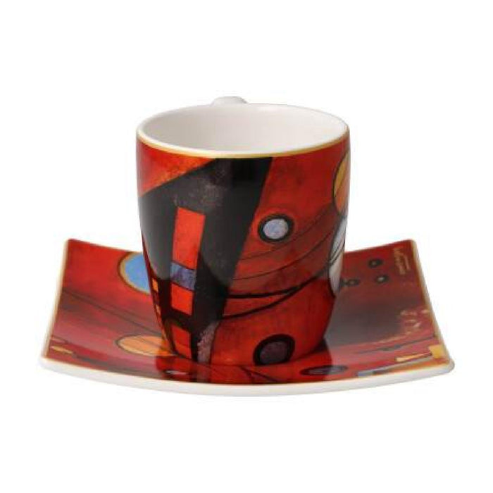 Goebel Wassily Kandinsky - Schweres Rot Espressotasse