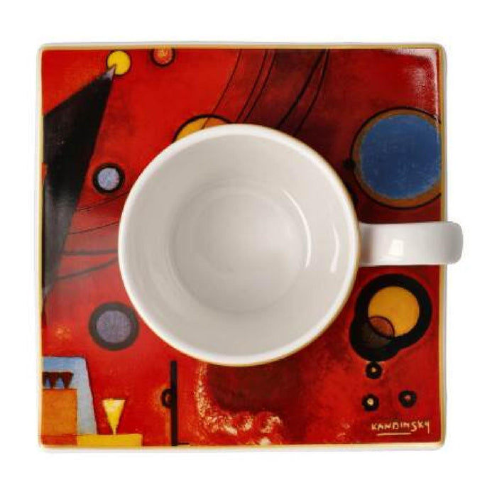 Goebel Wassily Kandinsky - Schweres Rot Espressotasse