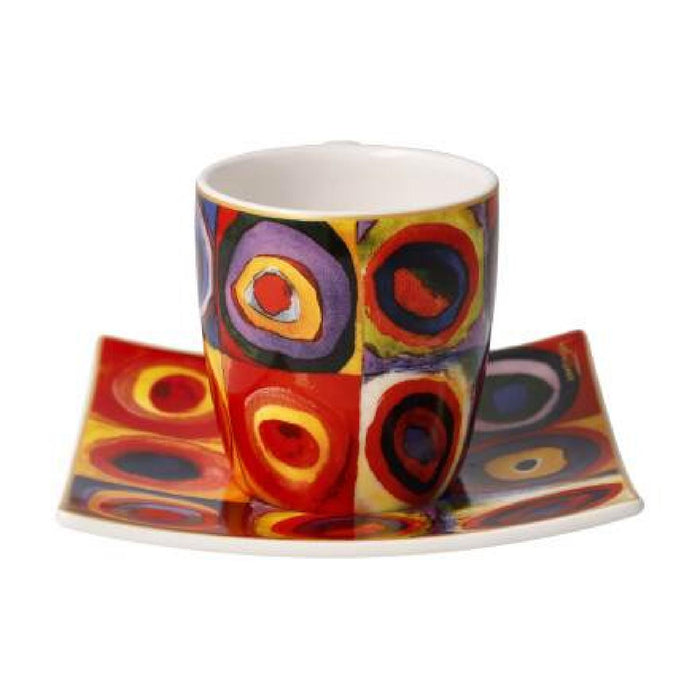 Goebel Wassily Kandinsky - Quadrate Espressotasse