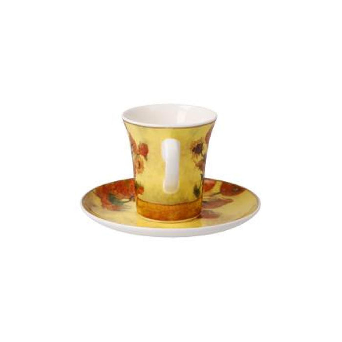 Goebel Vincent van Gogh  Sonnenblumen Espressotasse