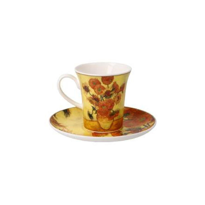 Goebel Vincent van Gogh  Sonnenblumen Espressotasse