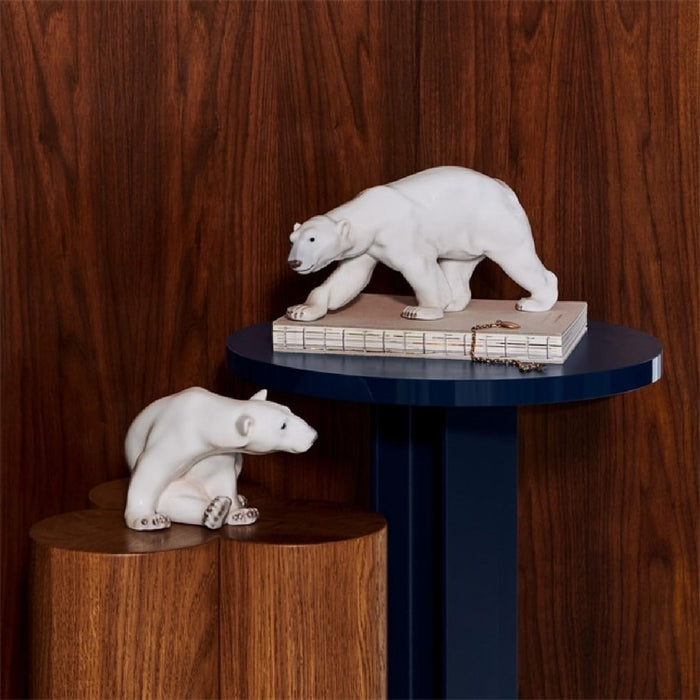 Royal Copenhagen Eisbär Polar Bear Sitting H12cm