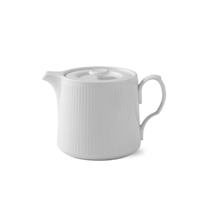 Royal Copenhagen White Fluted Teekanne 75cl
