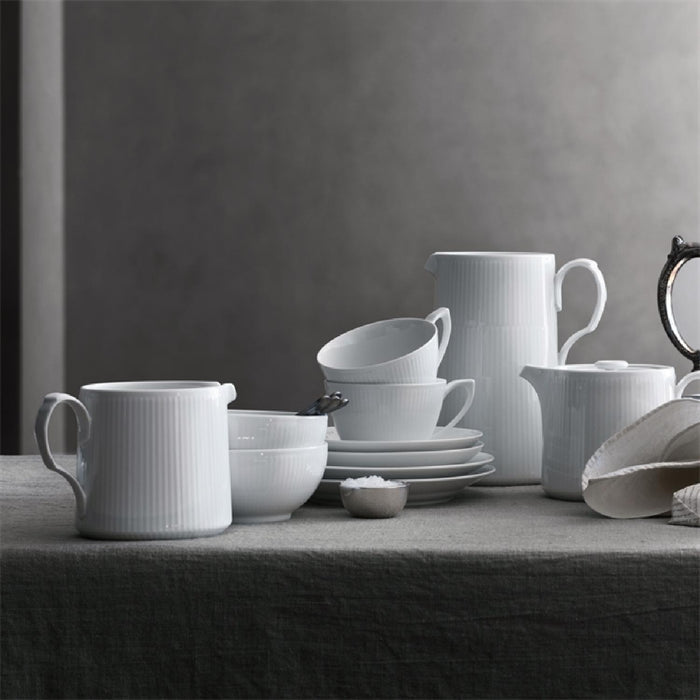Royal Copenhagen White Fluted Teekanne 75cl