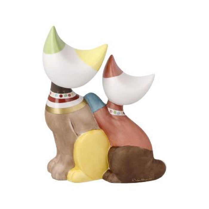 Goebel Rosina Wachtmeister - Katzen "Noemi e Taddeo" Figur