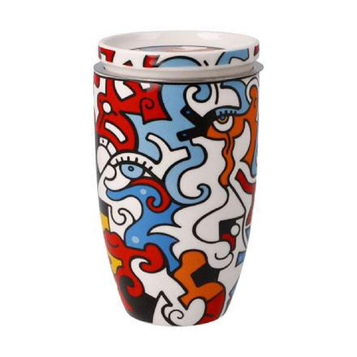 Goebel Billy the Artist - Evolution of Love I - Teetasse mit Deckel und Sieb