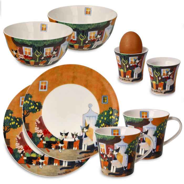 Goebel Wohnaccessoires Rosina Wachtmeister Frühstücksset - Tempi felici - Geschenk Set