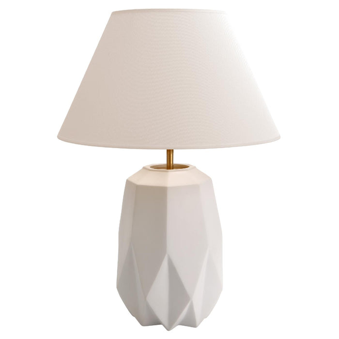 Kaiser Polygono - weiß Tischlampe