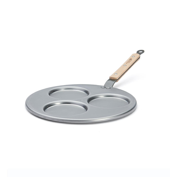 De Buyer PFANNE 3 BLINIS MINERAL B BOIS Ø 27CM