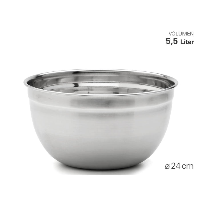 Weis Schüssel "High" aus Edelstahl Ø 25 cm