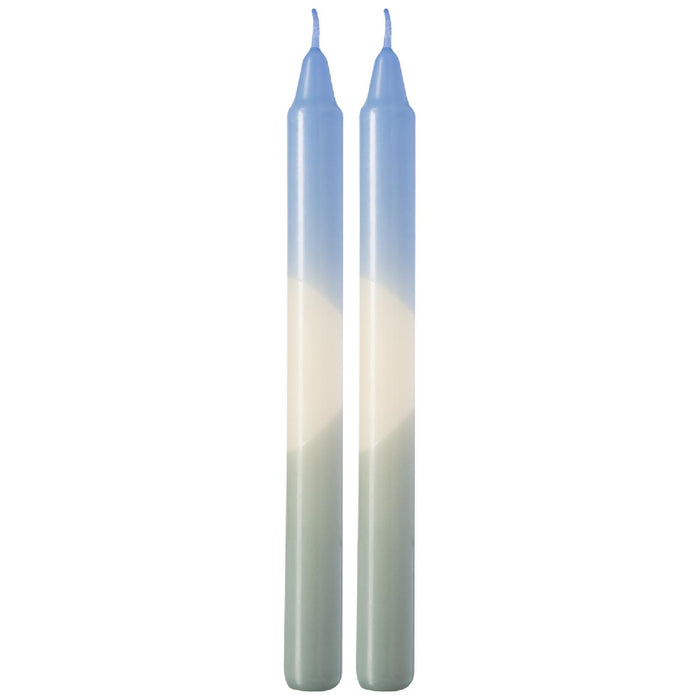 Villeroy & Boch Like Home Stabkerze dip dye ice, sage 2 Stk.