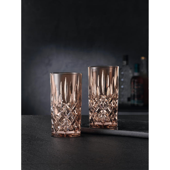 Nachtmann Longdrink Tobacco, Noblesse 2er Set