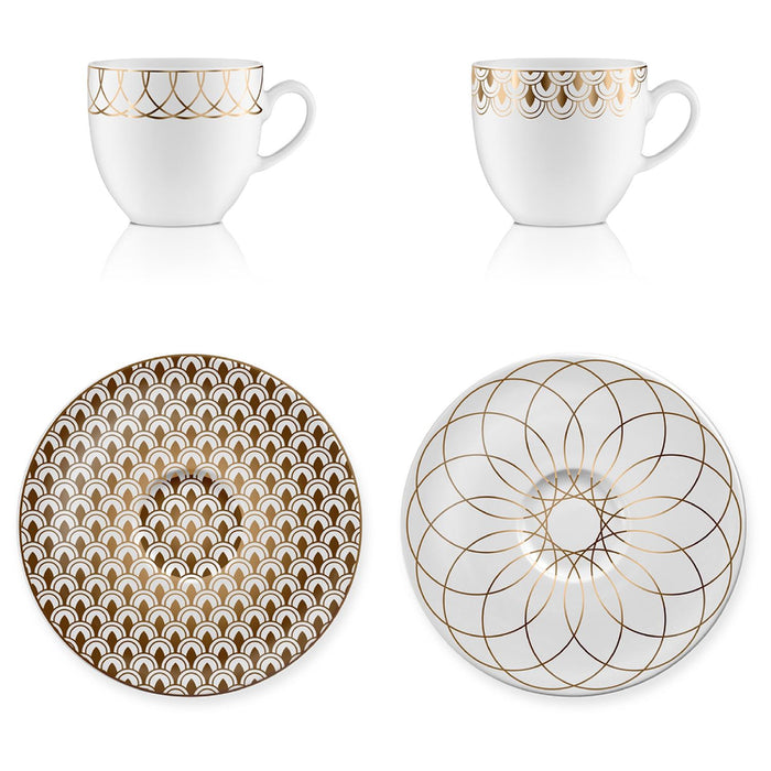 Goebel First.Gold Espressotassen Set