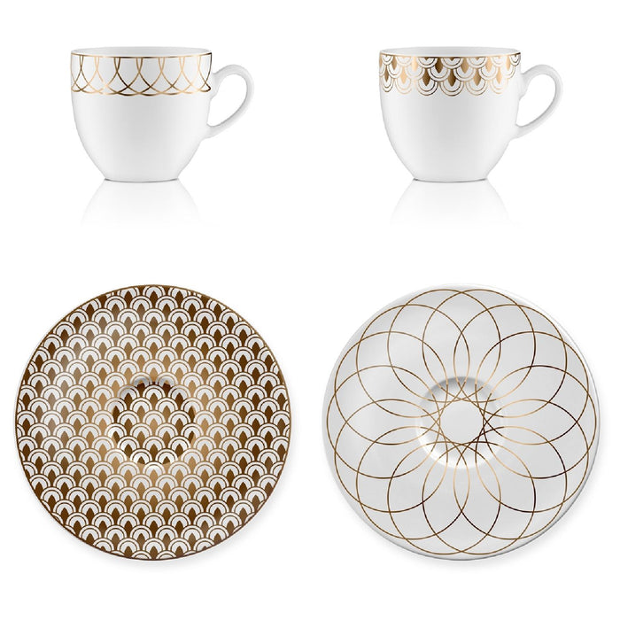 Goebel First.Gold Kaffeetassen Set