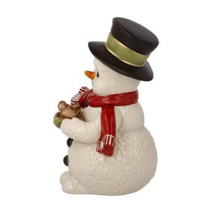 Goebel Schneemann - Zwitscherndes Vogelpaar Figur