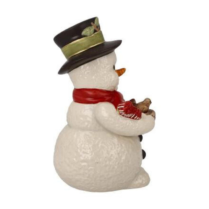 Goebel Schneemann - Zwitscherndes Vogelpaar Figur