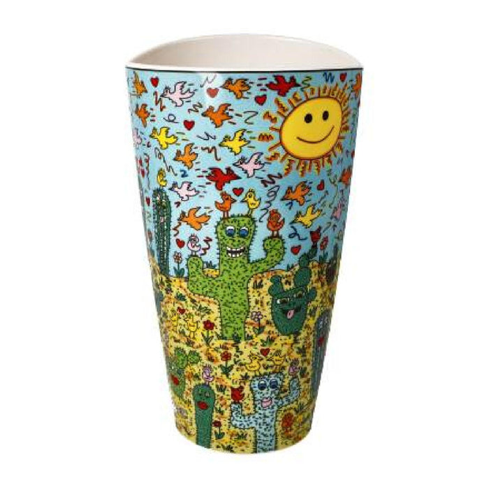 Goebel James Rizzi Desert Life Vase
