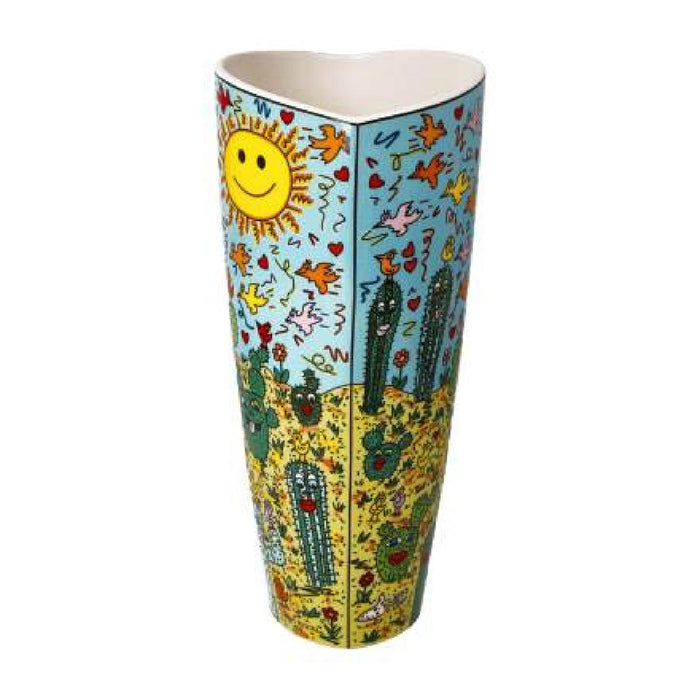 Goebel James Rizzi Desert Life Vase