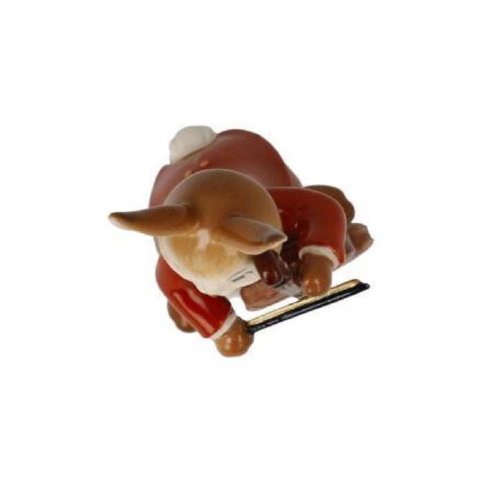 Goebel Hase - Fröhlicher Bassist Figur