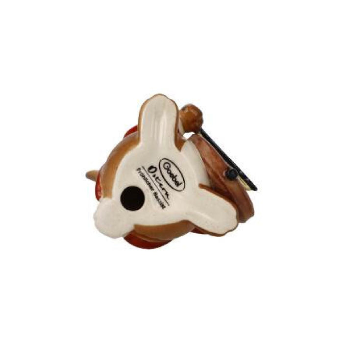 Goebel Hase - Fröhlicher Bassist Figur