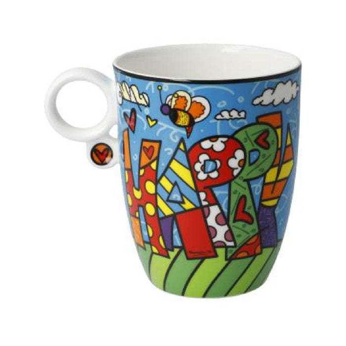Goebel Romero Britto  - Happy - Künstlertasse